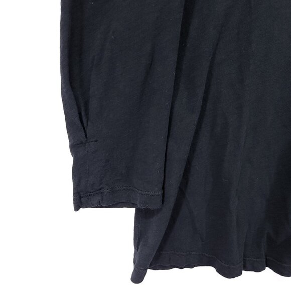 VELVET Graham & Spencer Angelina Black Top Small Pleated Quarter Puff Sleeve - Picture 6 of 11